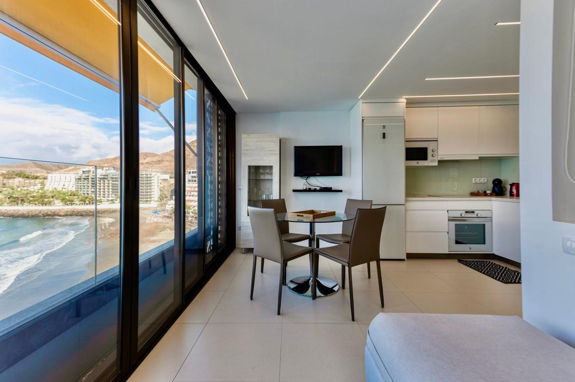 Brand New - Glass Apt - Ocean Views Patalavaca Exterior foto